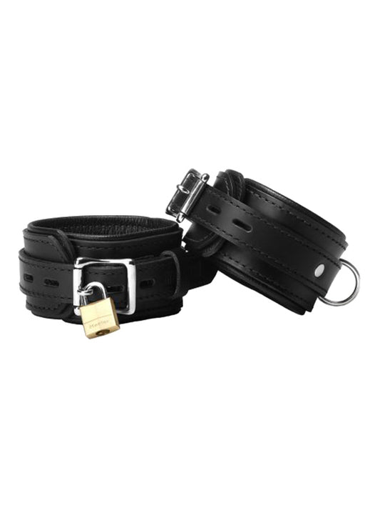 Strict Leather Premium Locking Cuffs - UABDSM