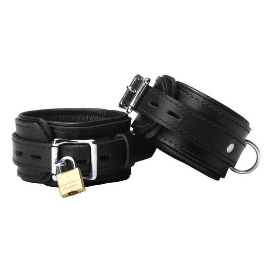 Strict Leather Premium Locking Ankle Cuffs - UABDSM