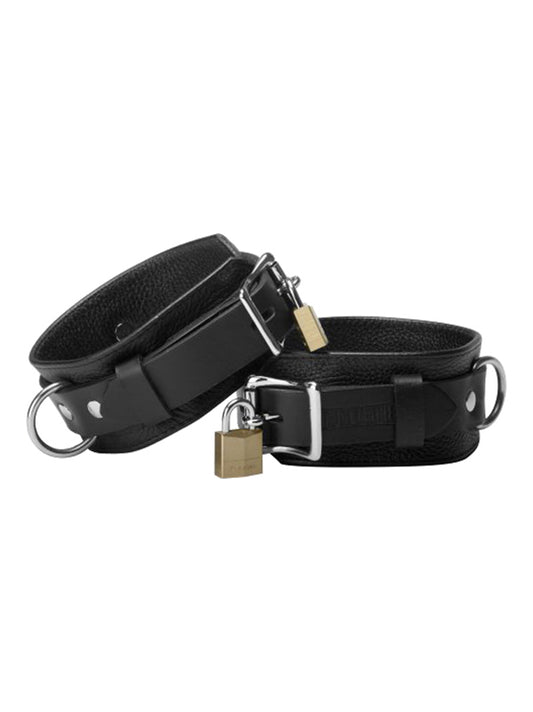Strict Leather Deluxe Locking Cuffs - UABDSM