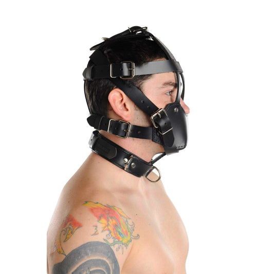 Strict Leather Padded Muzzle - UABDSM