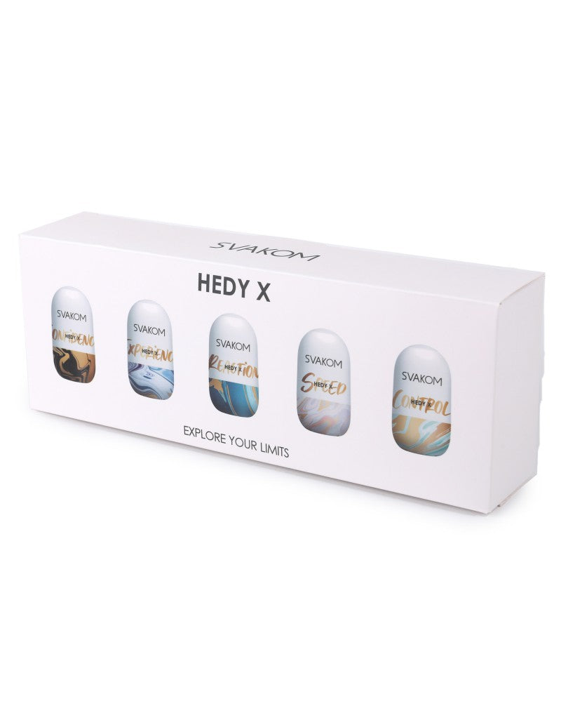 SVAKOM - Hedy X - Mini Masturbators - 5 Pack - UABDSM