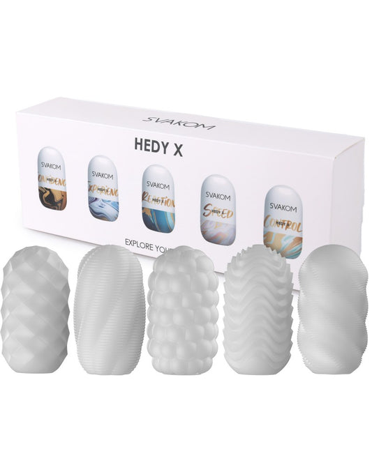 SVAKOM - Hedy X - Mini Masturbators - 5 Pack - UABDSM