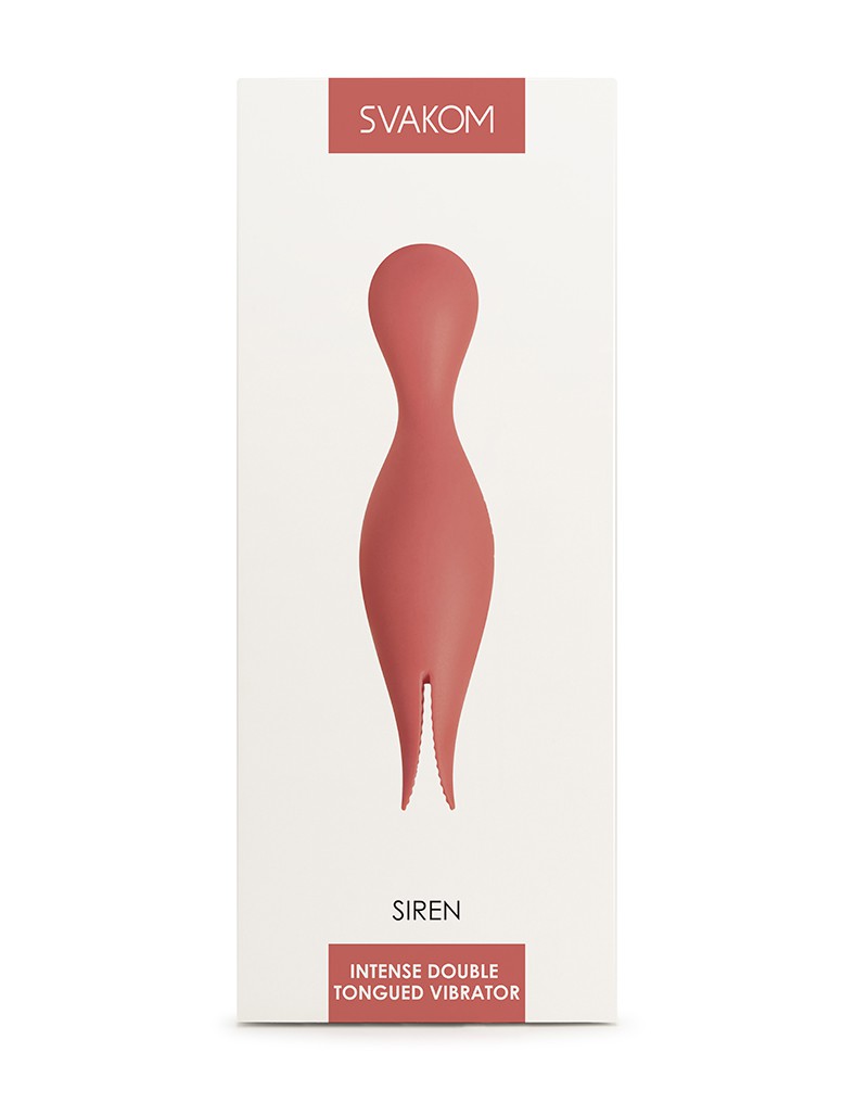 SVAKOM - Siren Clitoris And G-Spot Vibrator - UABDSM