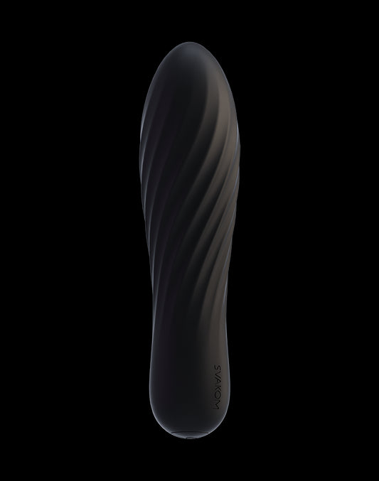 SVAKOM - Tulip - Bullet Vibrator - Black - UABDSM