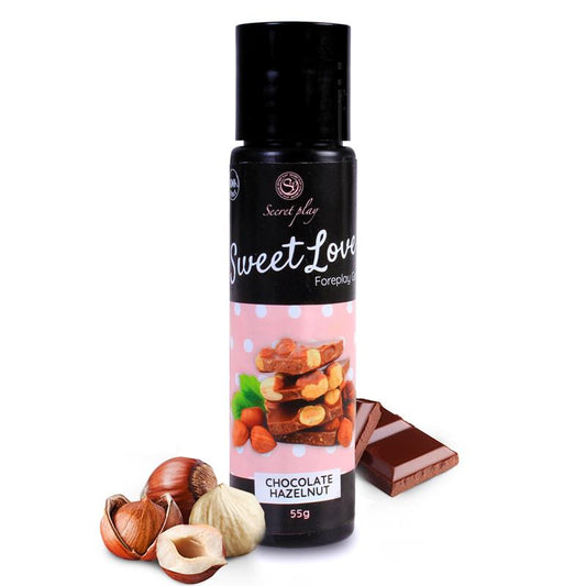 Sweet Love Lubricant Chocolate Hazelnut  60 ml - UABDSM
