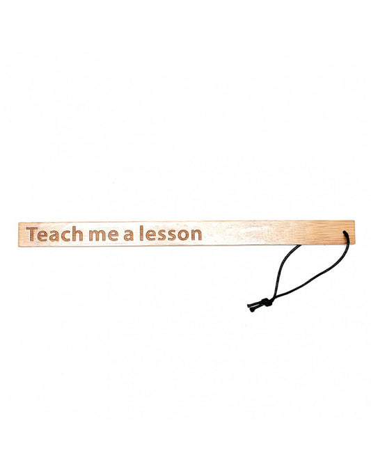 Rimba - Teach Me A Lesson - Bamboo Ruler - UABDSM