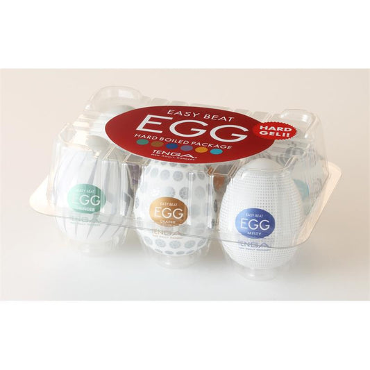 Tenga Huevo Masturbator Pack of 6 Assorted - UABDSM