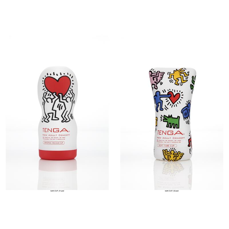 Tenga Masturbator Keith Haring Soft Tube Cup - UABDSM