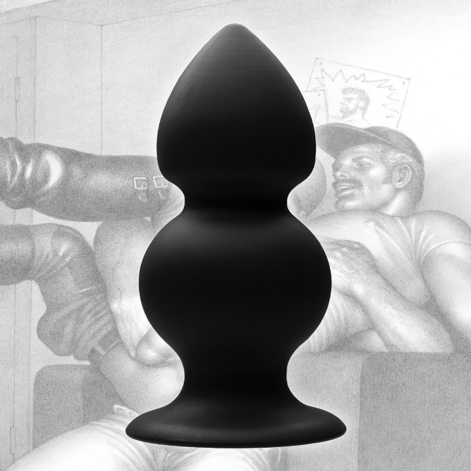 Tom of Finland Weighted Silicone Anal Plug - UABDSM