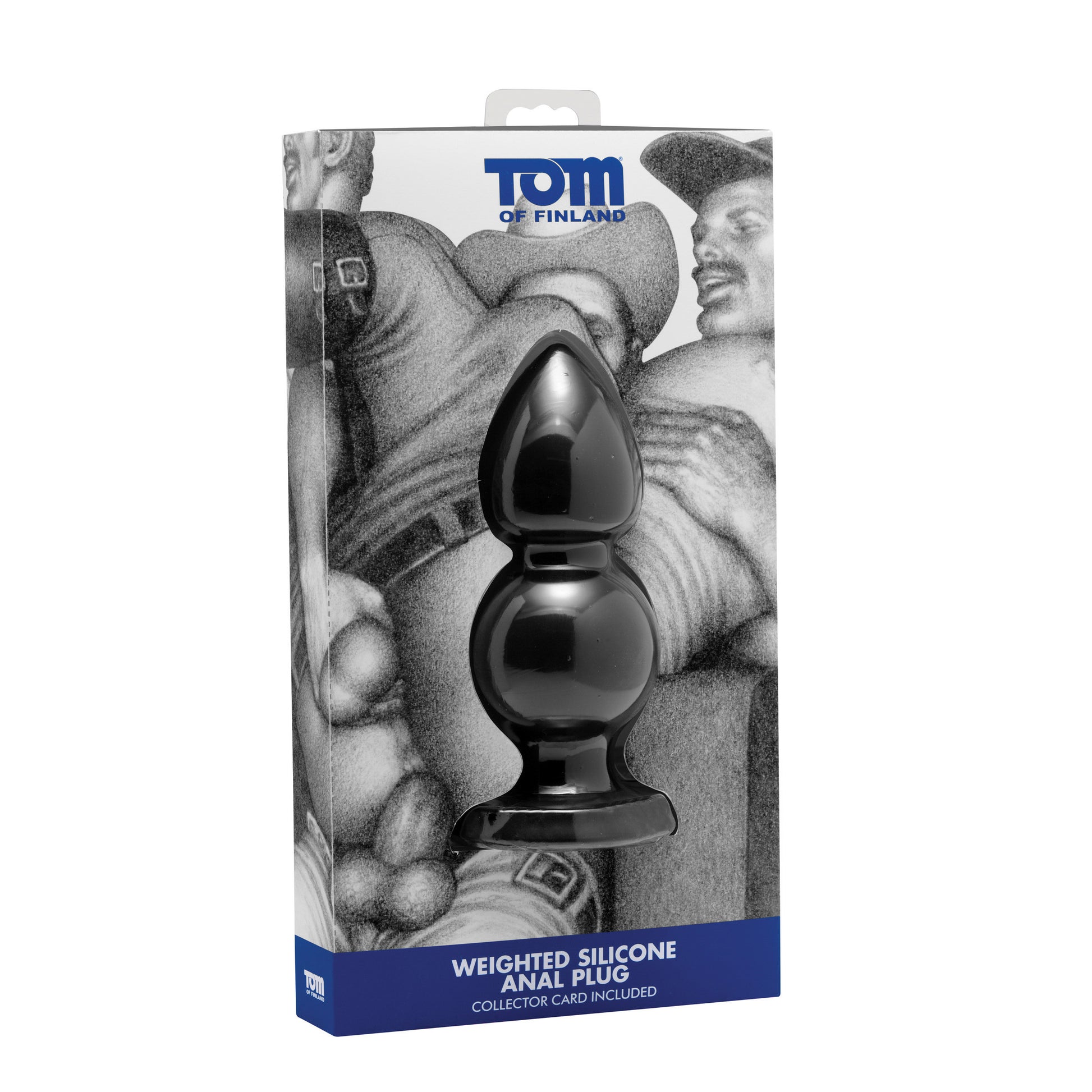 Tom of Finland Weighted Silicone Anal Plug - UABDSM