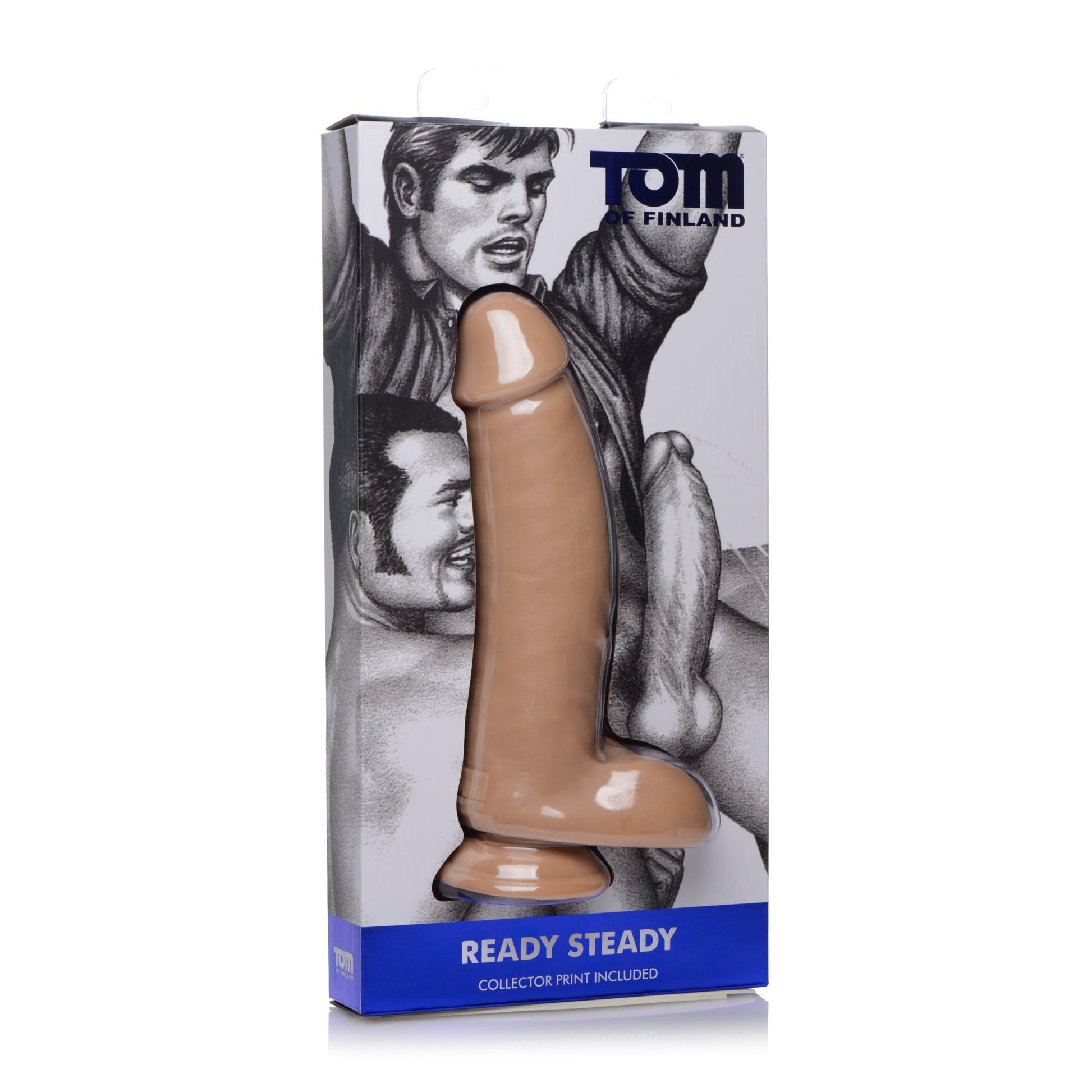 Tom of Finland Ready Steady Realistic Dildo - UABDSM