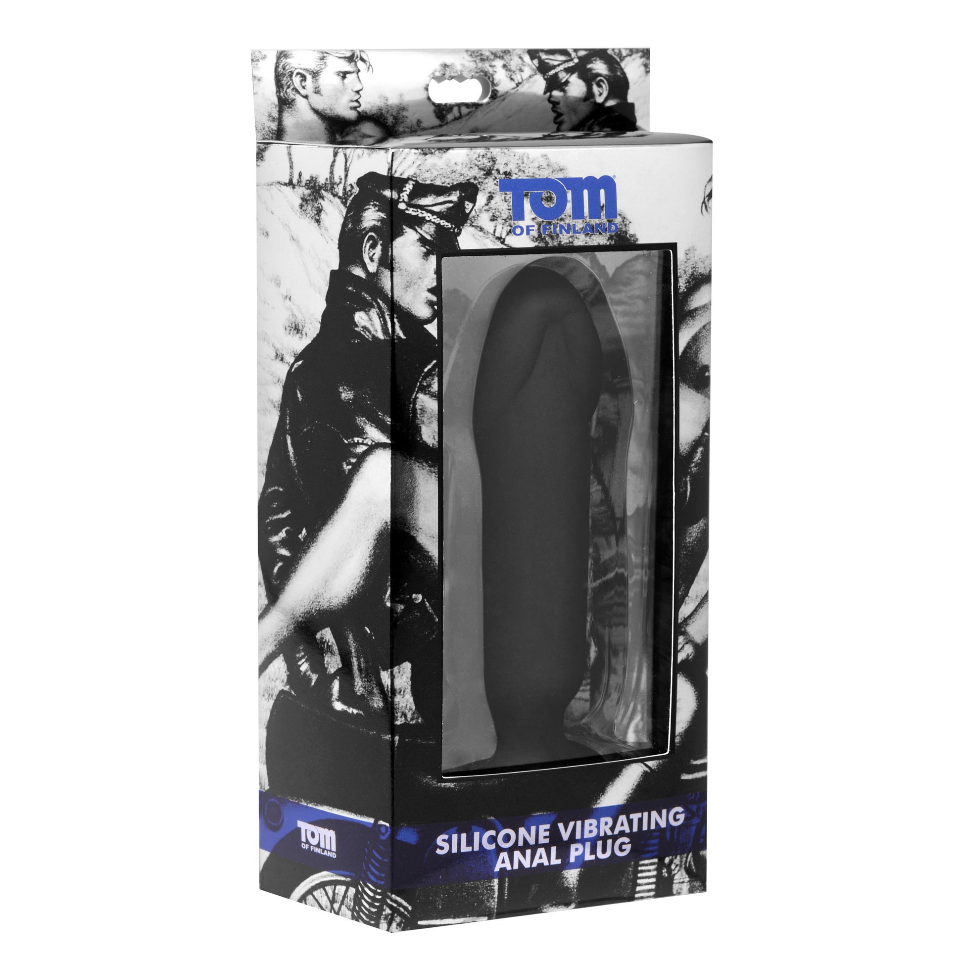 Tom of Finland Silicone Vibrating Anal Plug - UABDSM