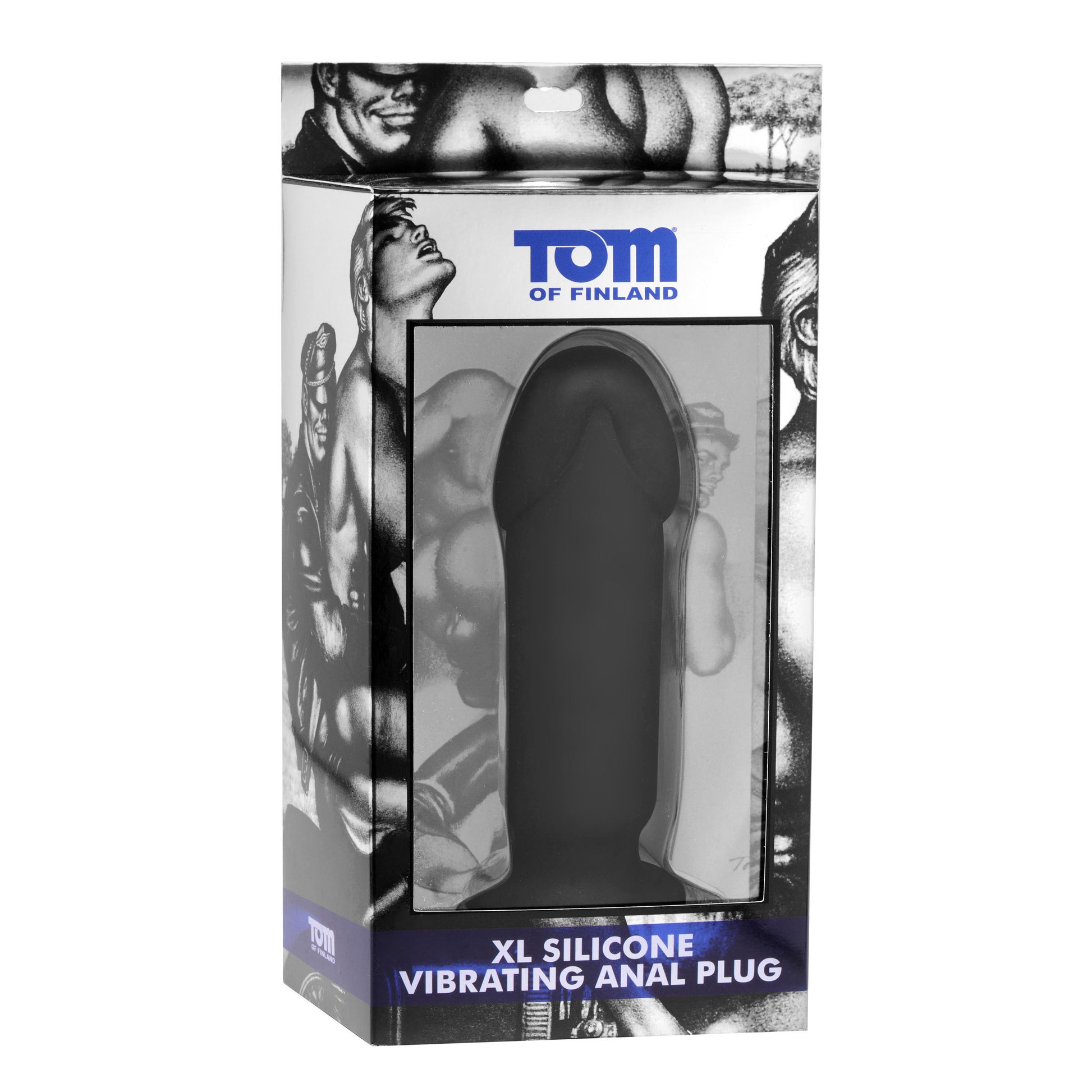 Tom of Finland XL Silicone Vibrating Anal Plug - UABDSM