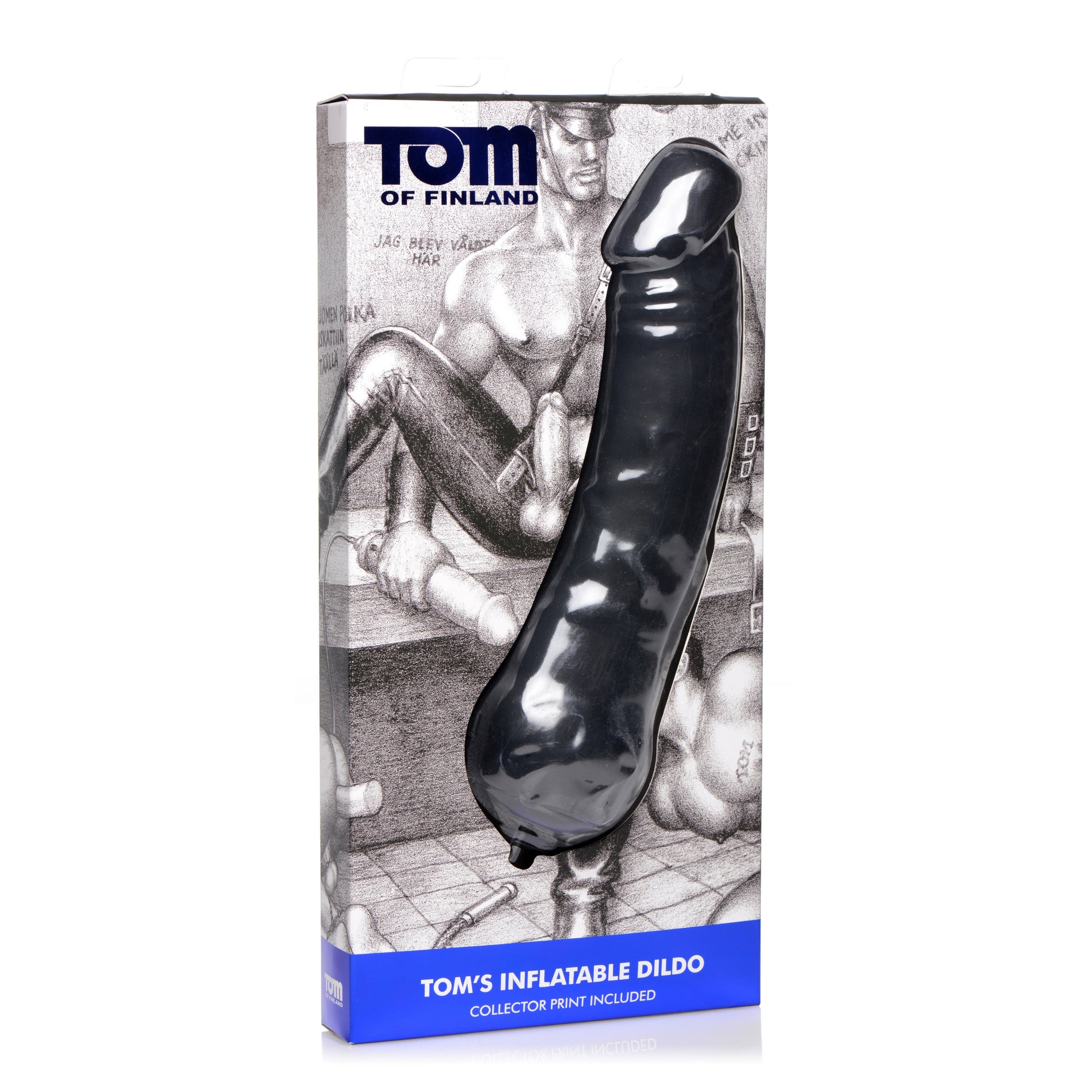 Tom of Finland Toms Inflatable Silicone Dildo - UABDSM