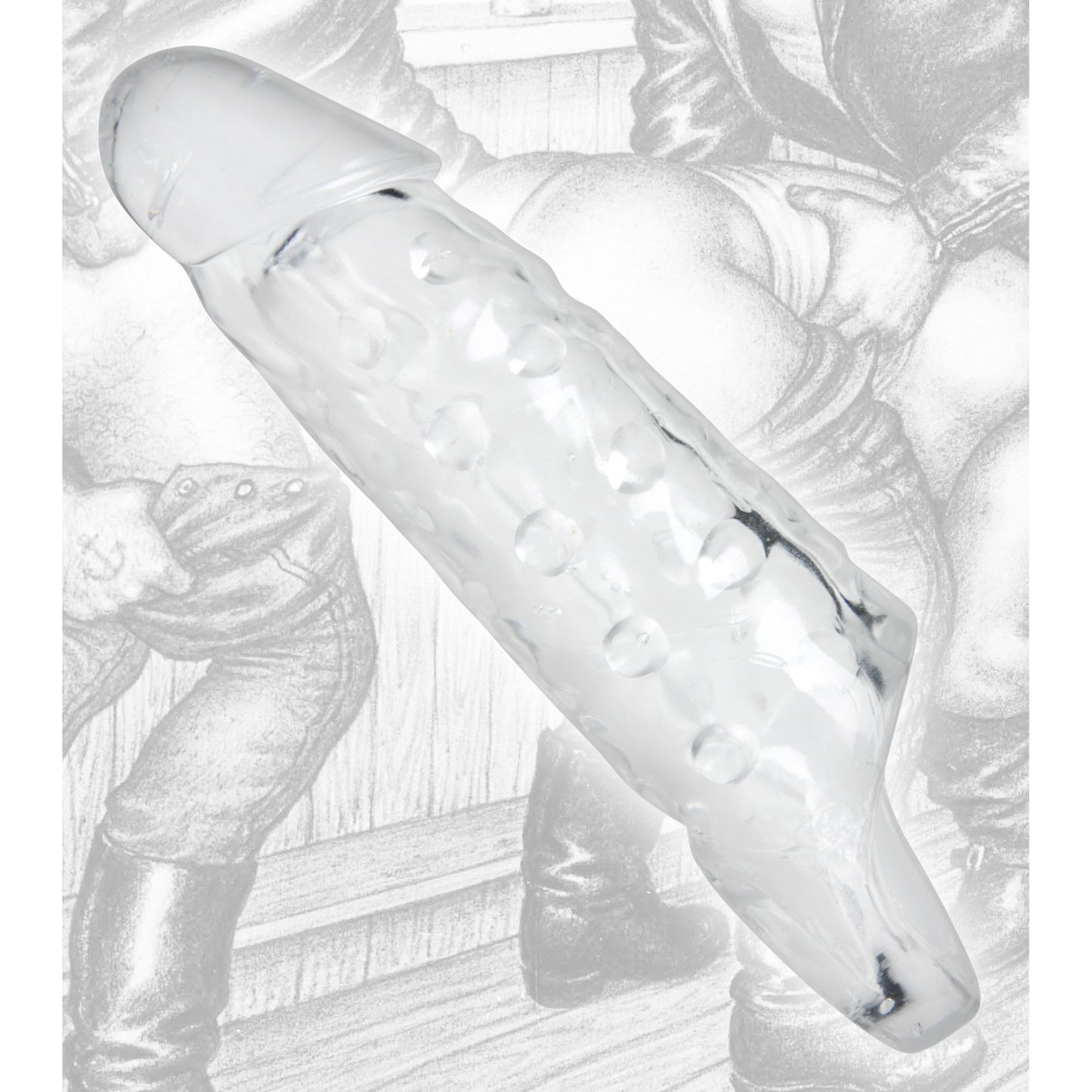 Tom of Finland Clear Realistic Cock Enhancer - UABDSM