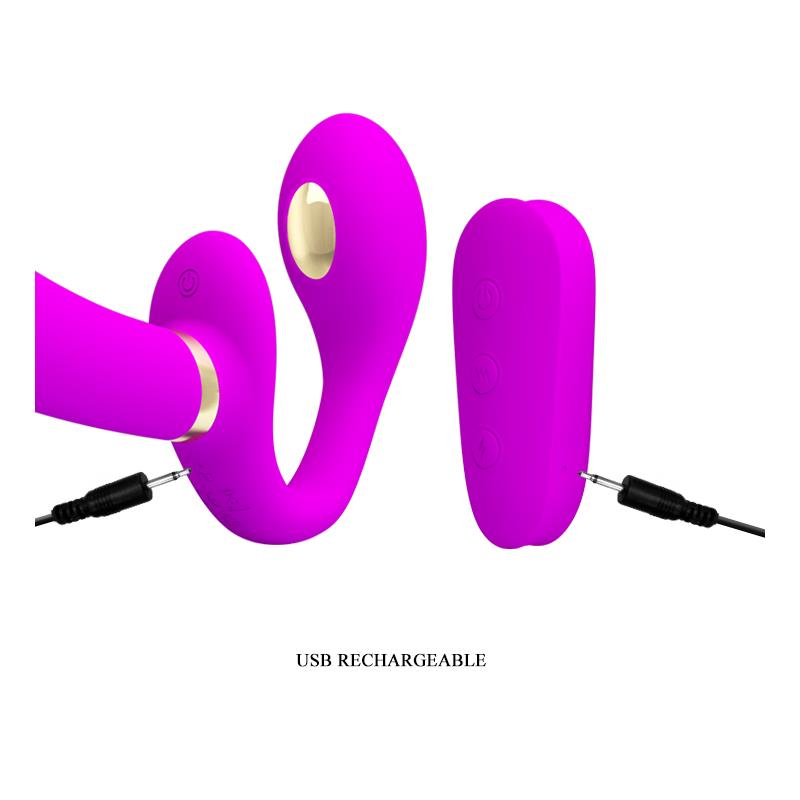 Thunderbird Couples Vibe Strapless with Remote Control - UABDSM