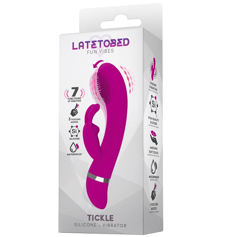 Tickle Vibe with Tickling Waterproof Silicone - UABDSM