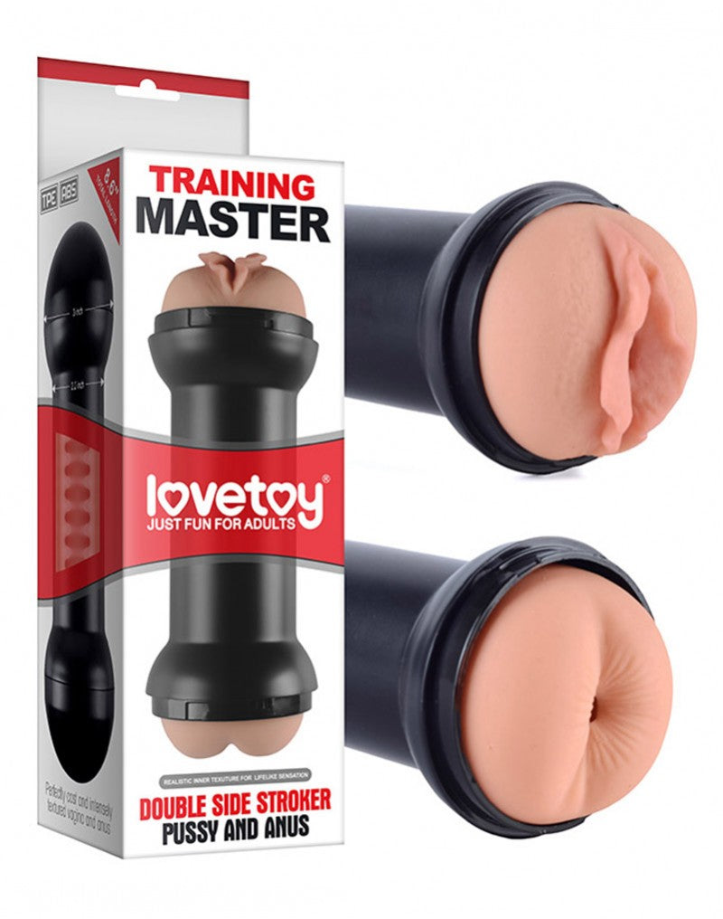 Training Master Double Side Stroker-Pussy And Anus - UABDSM