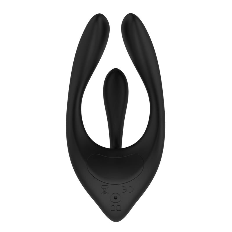 Trimer 3 Motors Flexible Stimulator USB Silicone - UABDSM