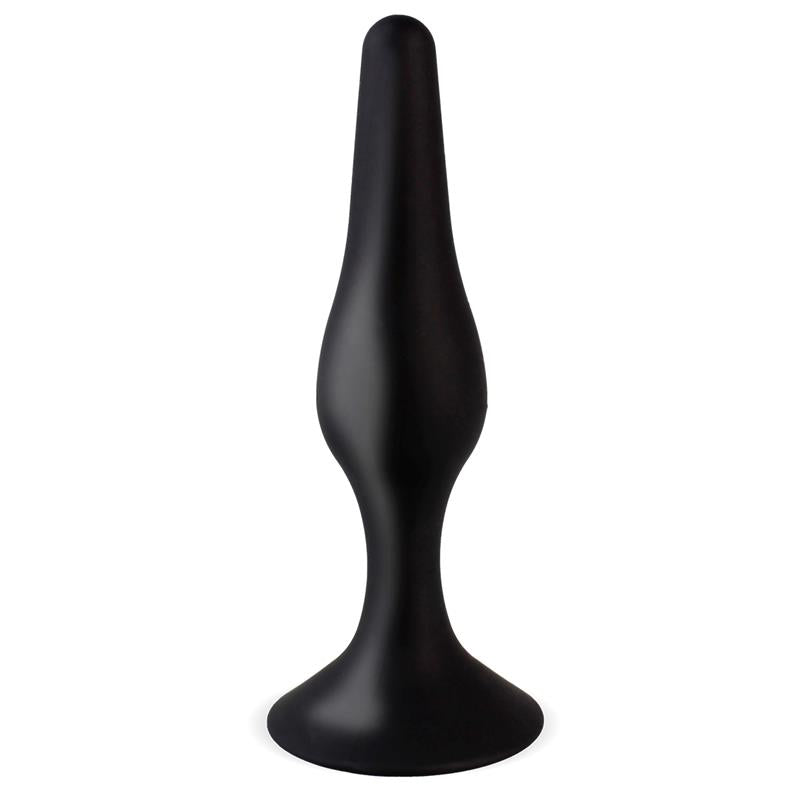 Trophy Anal Plug 11 cm Silicone Black - UABDSM