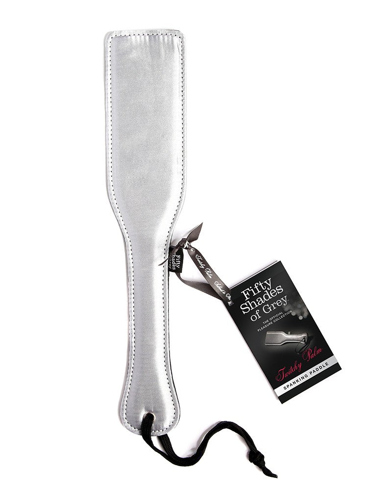 Twitchy Palm - FSoG Satin Spanking Paddle - UABDSM