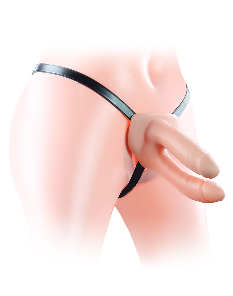 Unisex Hollow Strap On Double Penetrator 6 - UABDSM