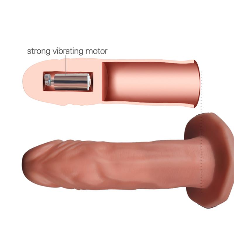 Unisex Hollow Strap On Vibrating - UABDSM