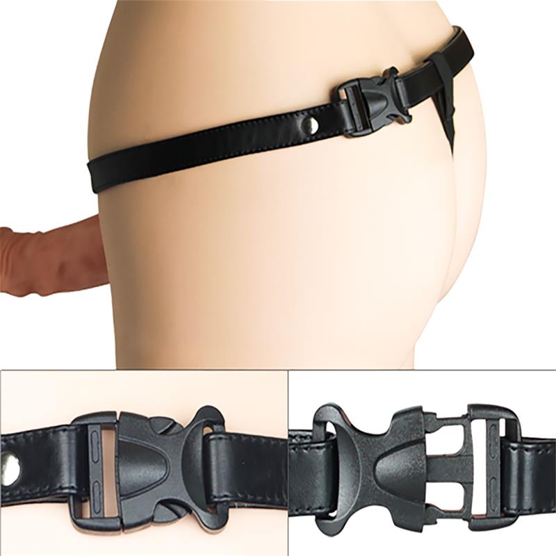 Unisex Hollow Strap On Vibrating - UABDSM