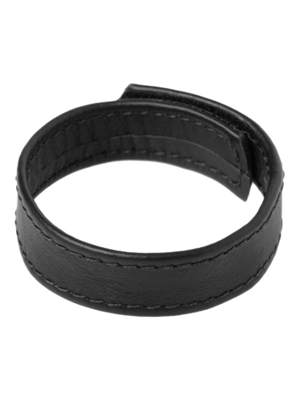 Strict Leather Velcro Cock Ring - UABDSM