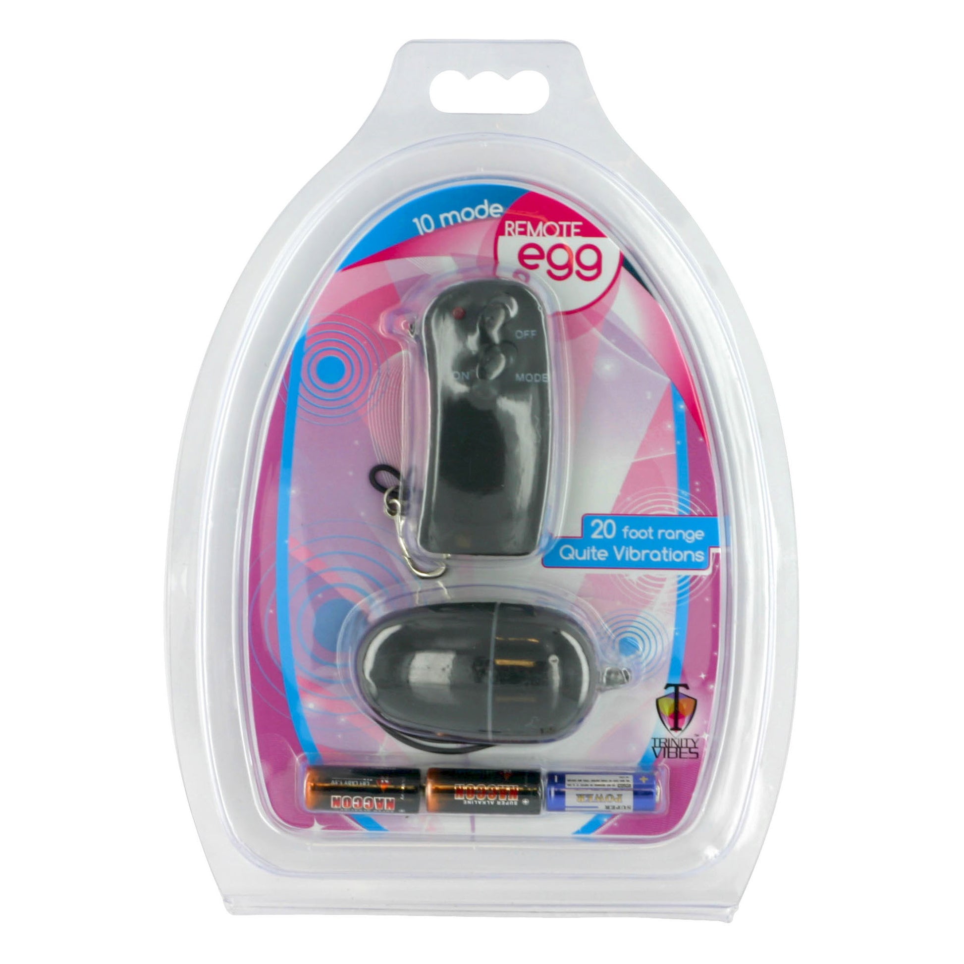 Trinity 10 Speed Remote Control Vibrating Egg - UABDSM