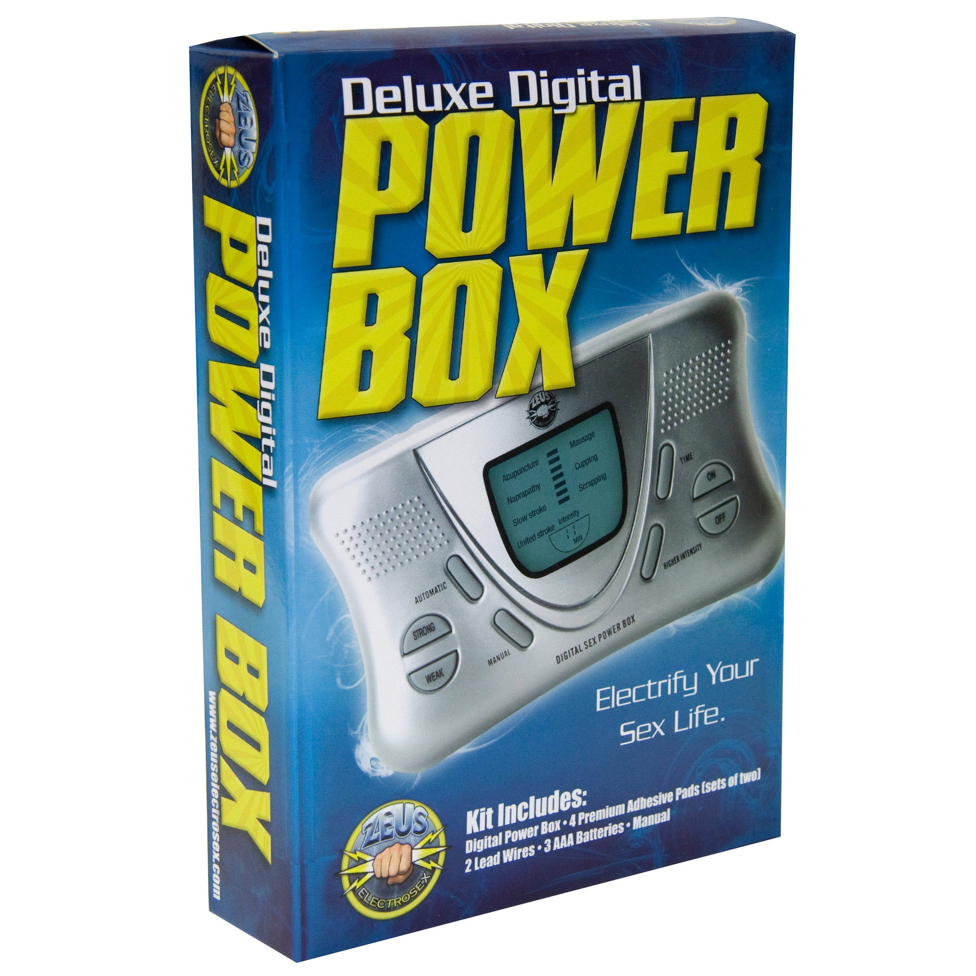 Zeus Electrosex Deluxe Digital Power Box - UABDSM