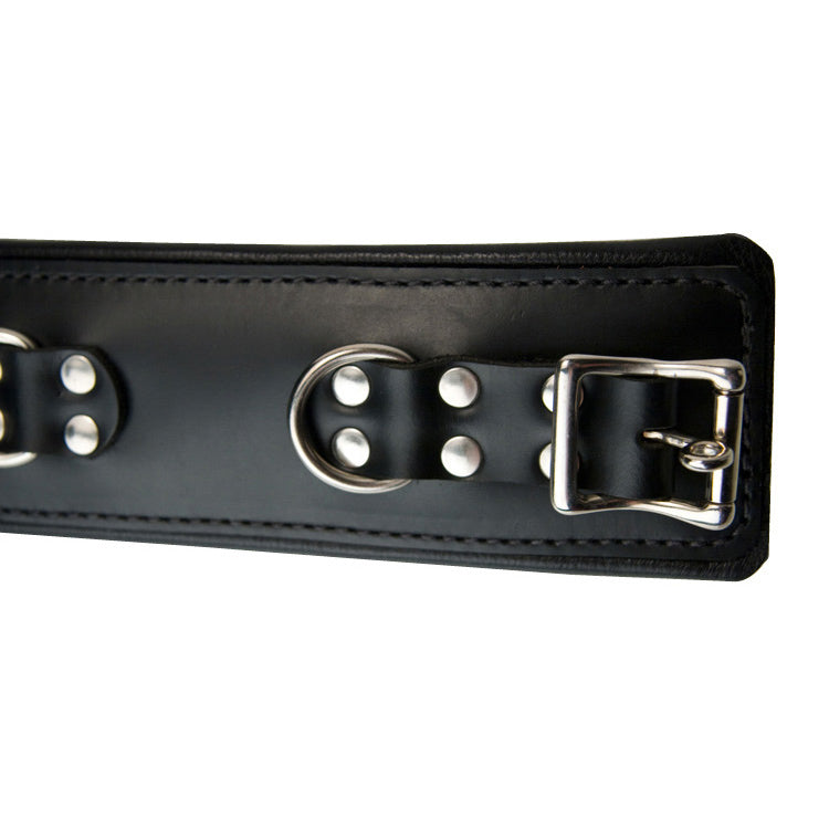 Strict Leather Padded Premium Locking Wrist Restraints - UABDSM