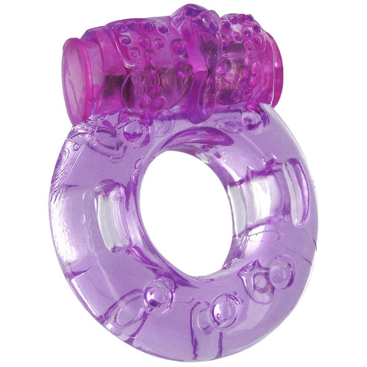 Purple Orgasmic Vibrating Cockring - Packaged - UABDSM