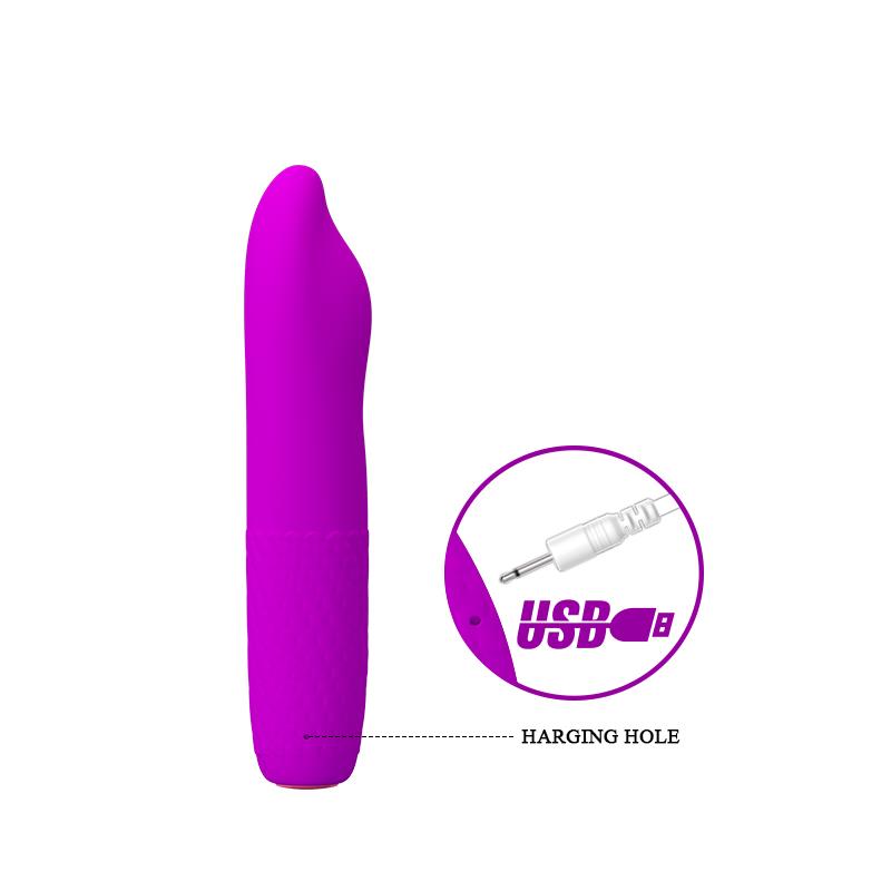 vibe and Rotator Burke Silicone 10.6 x 3.6 cm - UABDSM