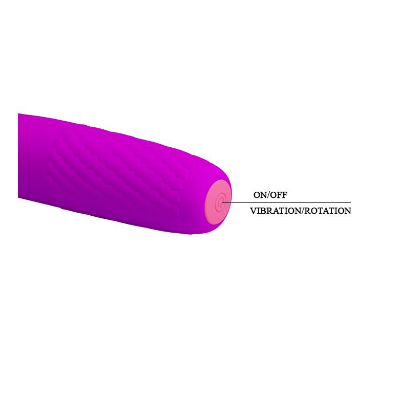 vibe and Rotator Burke Silicone 10.6 x 3.6 cm - UABDSM