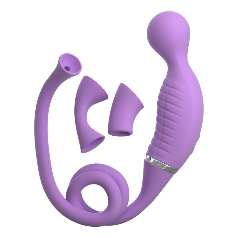 Vibe and Sucker Silicone USB Climax-Her - UABDSM