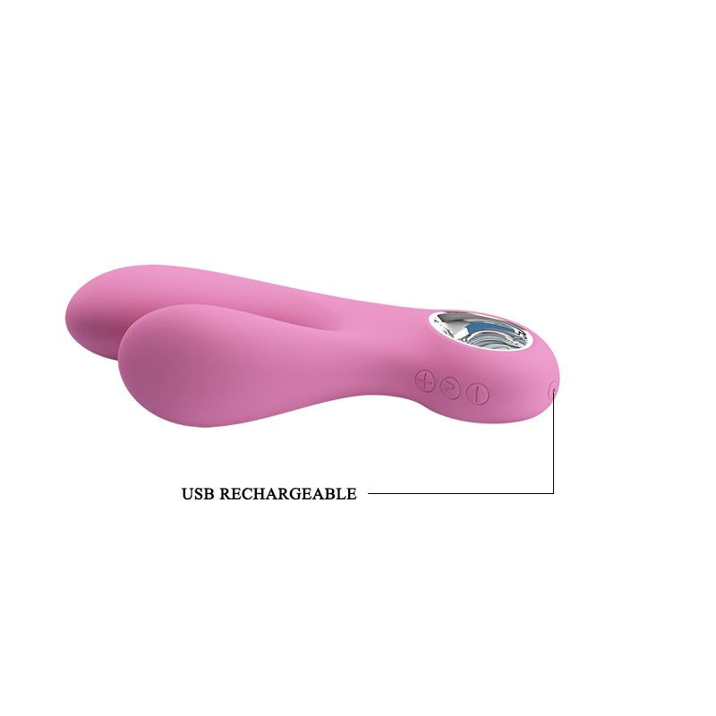 Vibe Canrol USB Silicone Soft Pink - UABDSM