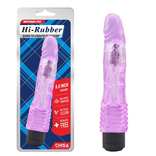 Vibe Hi-Rubber 22.3 x 4.3 cm Purple - UABDSM