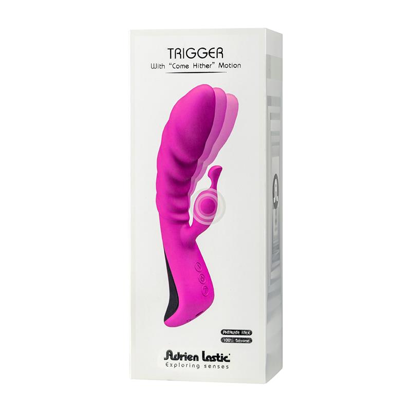 Vibe Trigger Silicone 20.7 x 4 cm - UABDSM