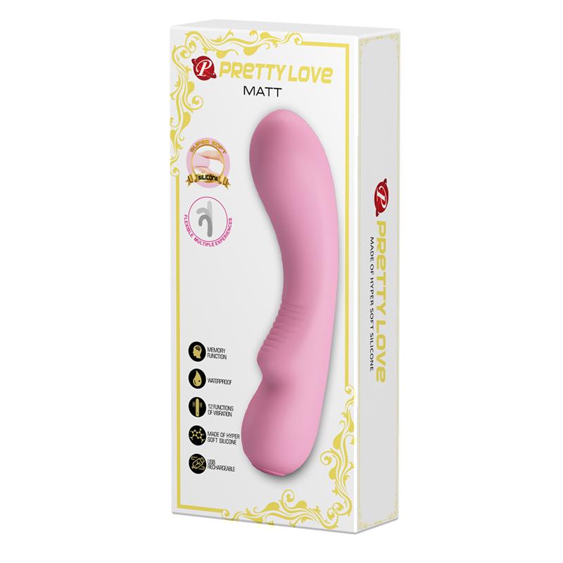 Vibrador Matt Smart Memory Function Pink - UABDSM