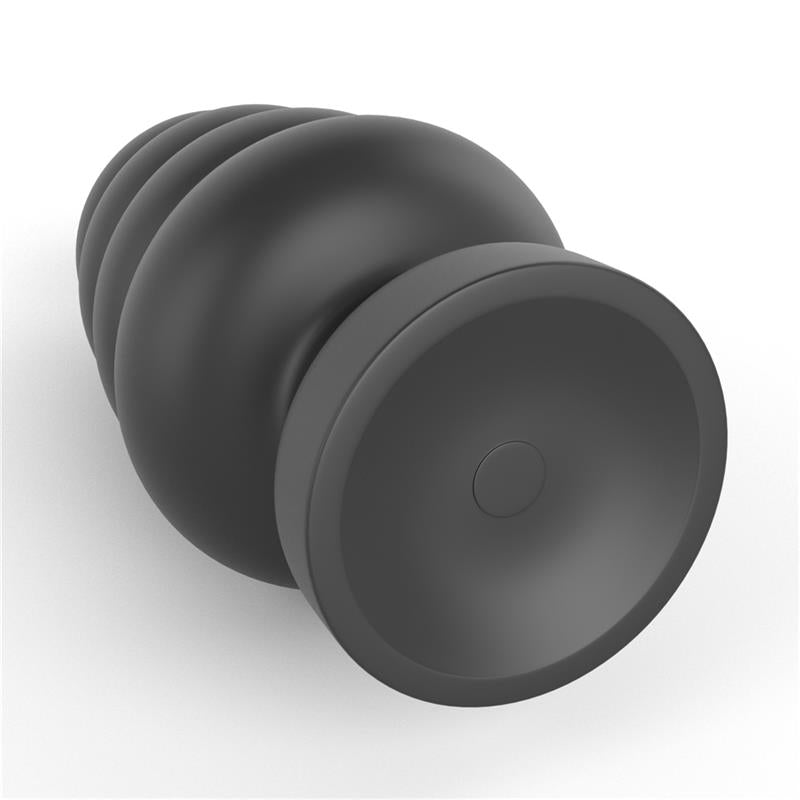 Vibrating Anal Plug King Sized 7 Black - UABDSM