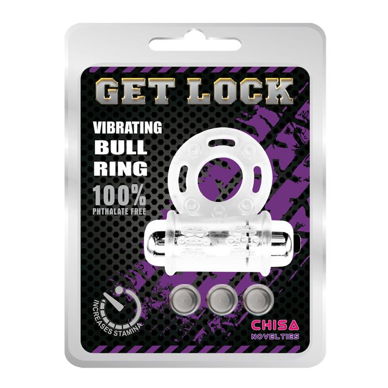 Vibrating Bull Ring-Clear - UABDSM