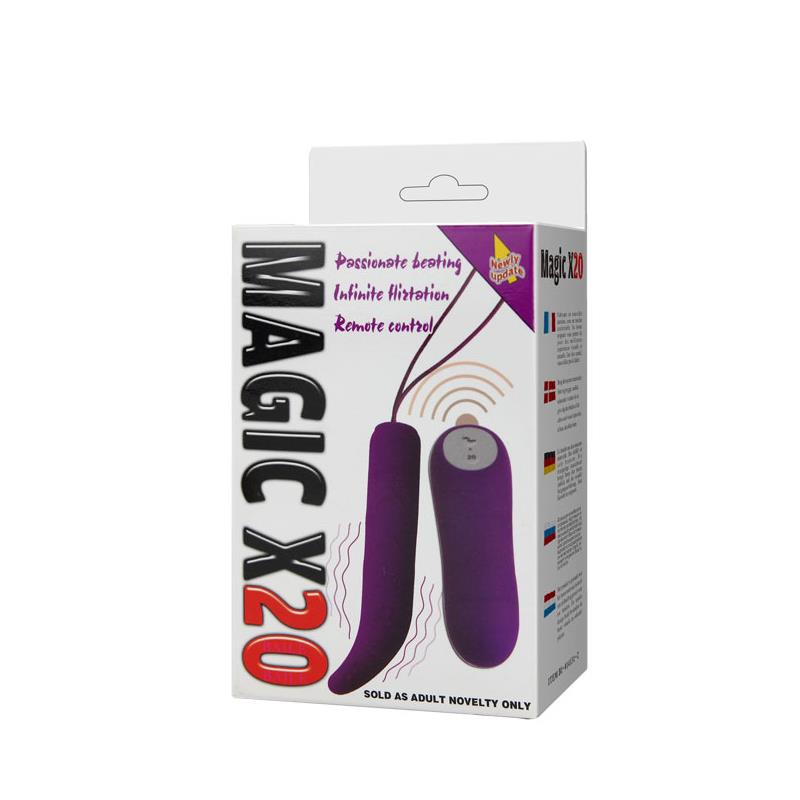 Vibrating Buller Magic x20 Purple - UABDSM