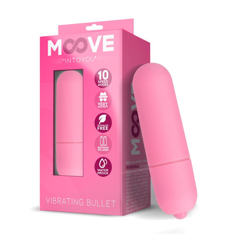 Vibrating Bullet 10 Speeds Pink - UABDSM