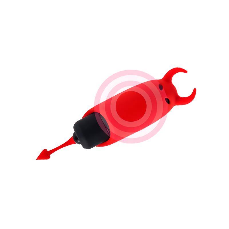 Vibrating Bullet Devil Silicone 8.5 x 2.3 cm - UABDSM