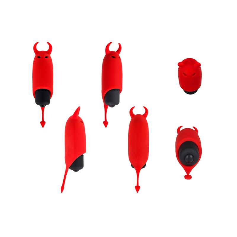 Vibrating Bullet Devil Silicone 8.5 x 2.3 cm - UABDSM