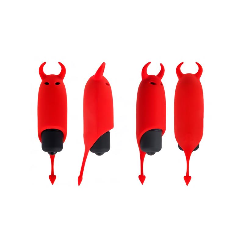 Vibrating Bullet Devil Silicone 8.5 x 2.3 cm - UABDSM