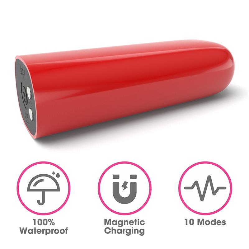 Vibrating Bullet IJOY Scream Red - UABDSM