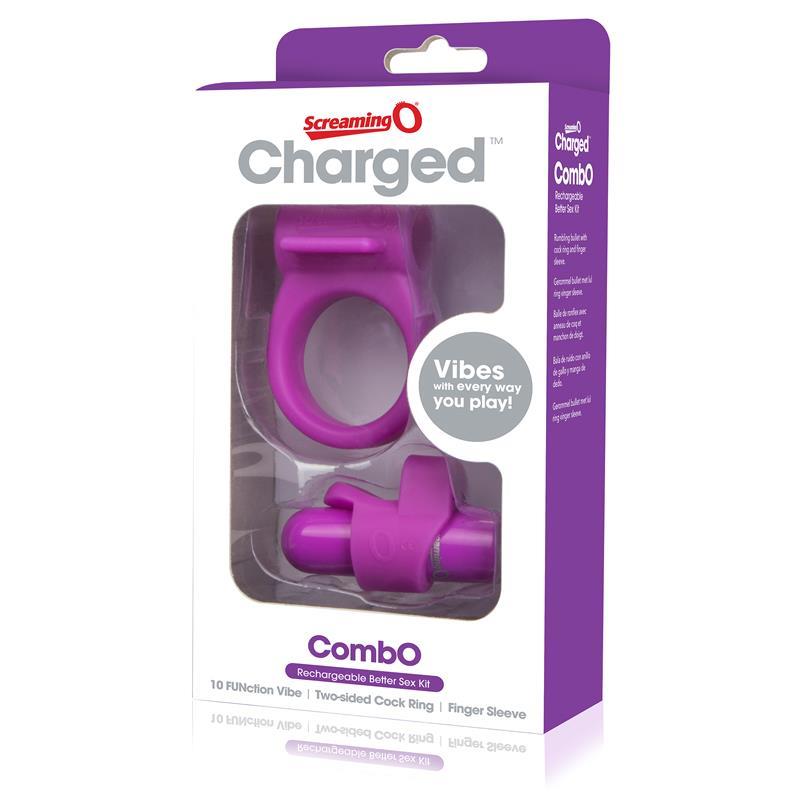 Vibrating Bullet Kit Charged Purple - UABDSM