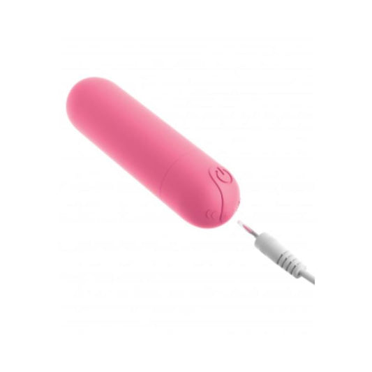 Vibrating Bullet Play Rechargeable USB 10 Functions Pink - UABDSM